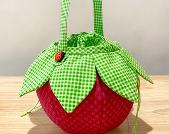 Strawberry Bag PDF Sewing Pattern