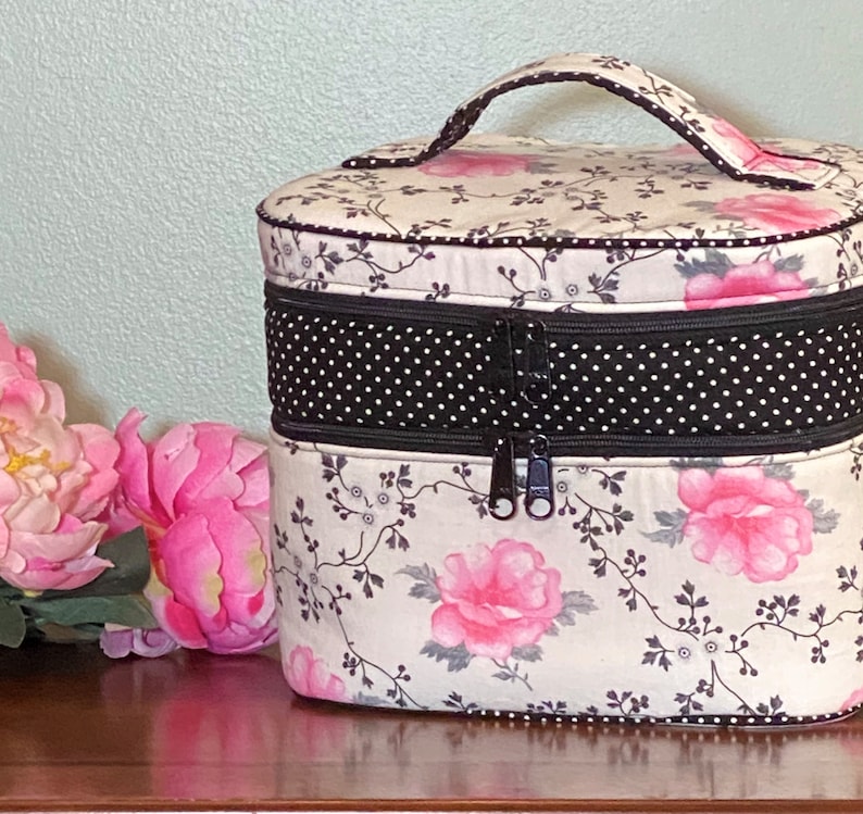 Norma Jean's Train Case PDF Sewing Pattern ... NEW ... 2 image 1