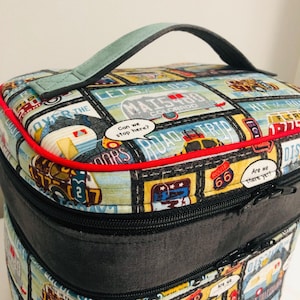 Norma Jean´s Train Case PDF Schnittmuster… NEU… 2 Varianten… Schminktasche… Kosmetiktasche…Reißverschlusstasche
