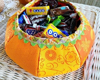 Fabric Floor Basket Sewing Pattern: Two Versions, Three Sizes (PDF Pattern)