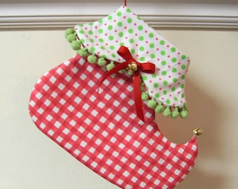 Whimsical Christmas Stocking Sewing Pattern (PDF Download)