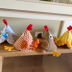 Chickadees Chicken Pot Holder PDF Sewing Pattern