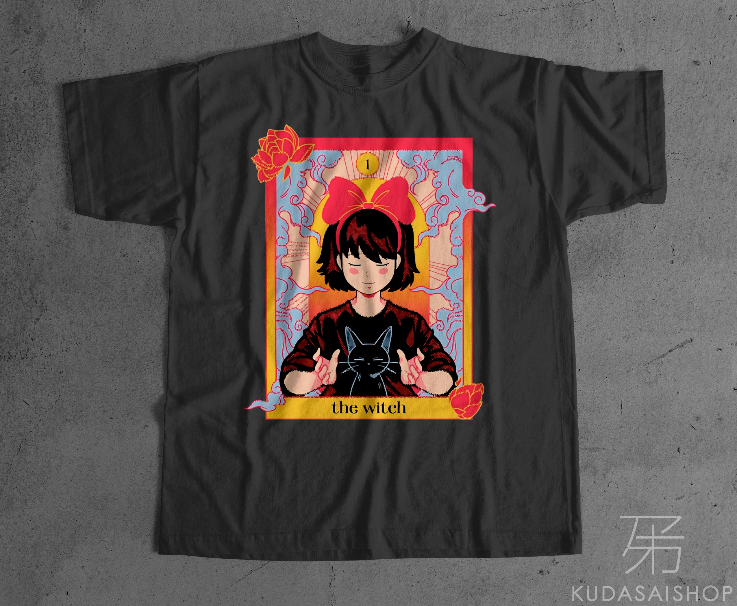 Kiki's Delivery Service Inspired Kiki & Jiji Unisex Shirt, Tarot
