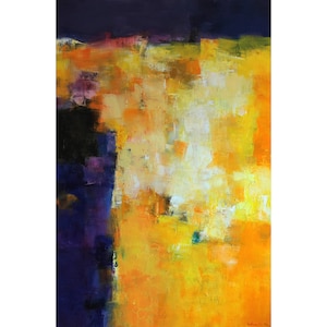油絵　抽象　オリジナル 2020年12月 - 1 - 松本博志によるオリジナル抽象油絵 - 60.6 cm x 60.6