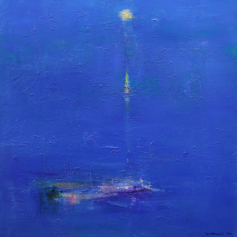 February 2024 - 3 - Original Abstract Oil Painting by Hiroshi Matsumoto ...