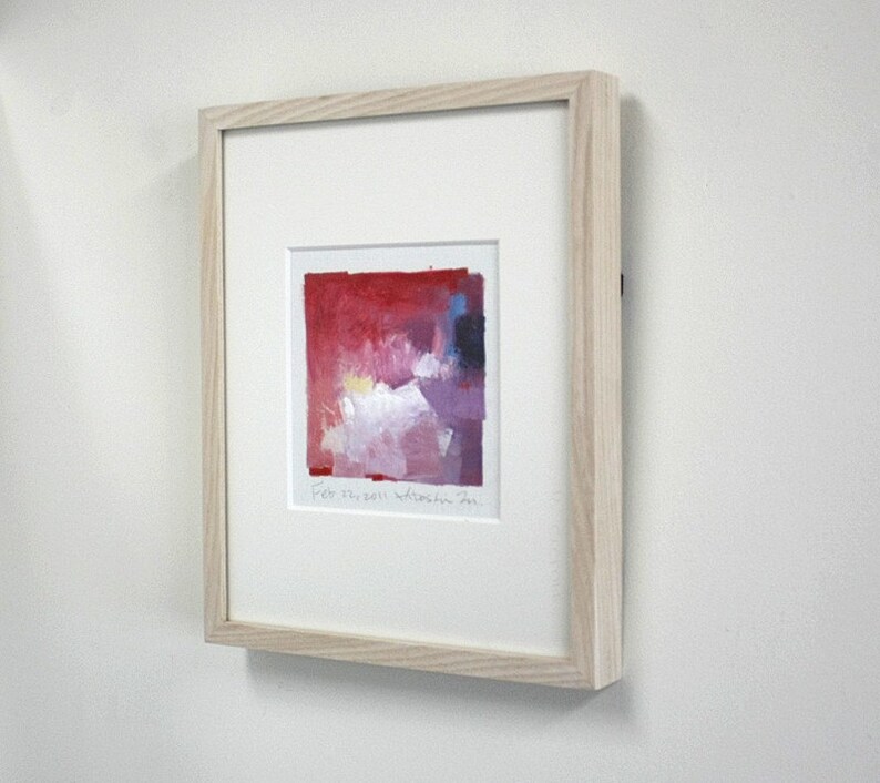 Wood Frame For Your 9x9 Painting Only And Image 0