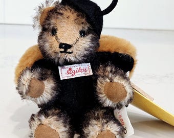 Sigikid teddy bear maikafer mohair bear renate hirol collectible teddy limited edition german plush rare small teddy gift