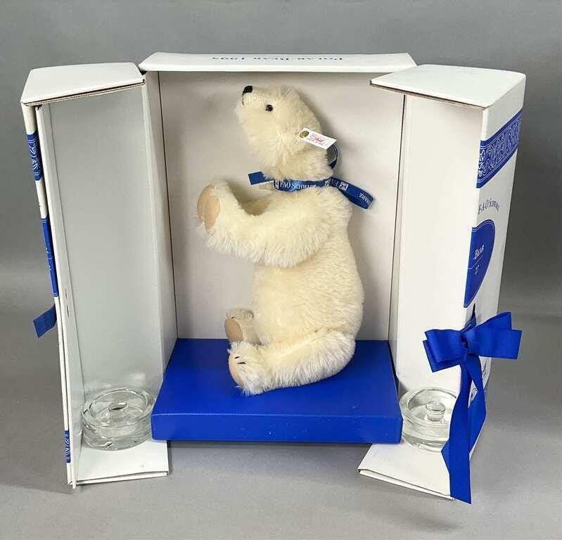 Steiff Exhibition Bear ホワイト値下げ中 Steiff-Bear-very-good-