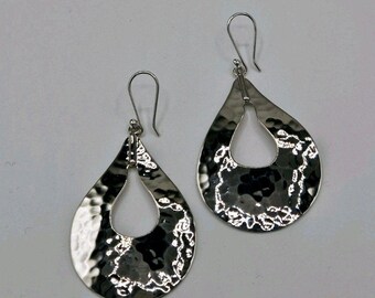 Boucles D'oreilles Argent 925 Mexico - Percées - Clous - Excellent état