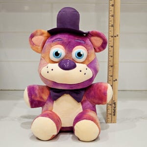 Rare Funko Five Nights at Freddy&#39;s Plush - Purple Freddy Bear 2022 Exclusive  12