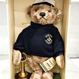 Steiff Seebar 42 Teddybär limitierte Auflage Karstadt Hamburg Plüsch Kapitän Bär Vintage Sammlerstück für Sammler