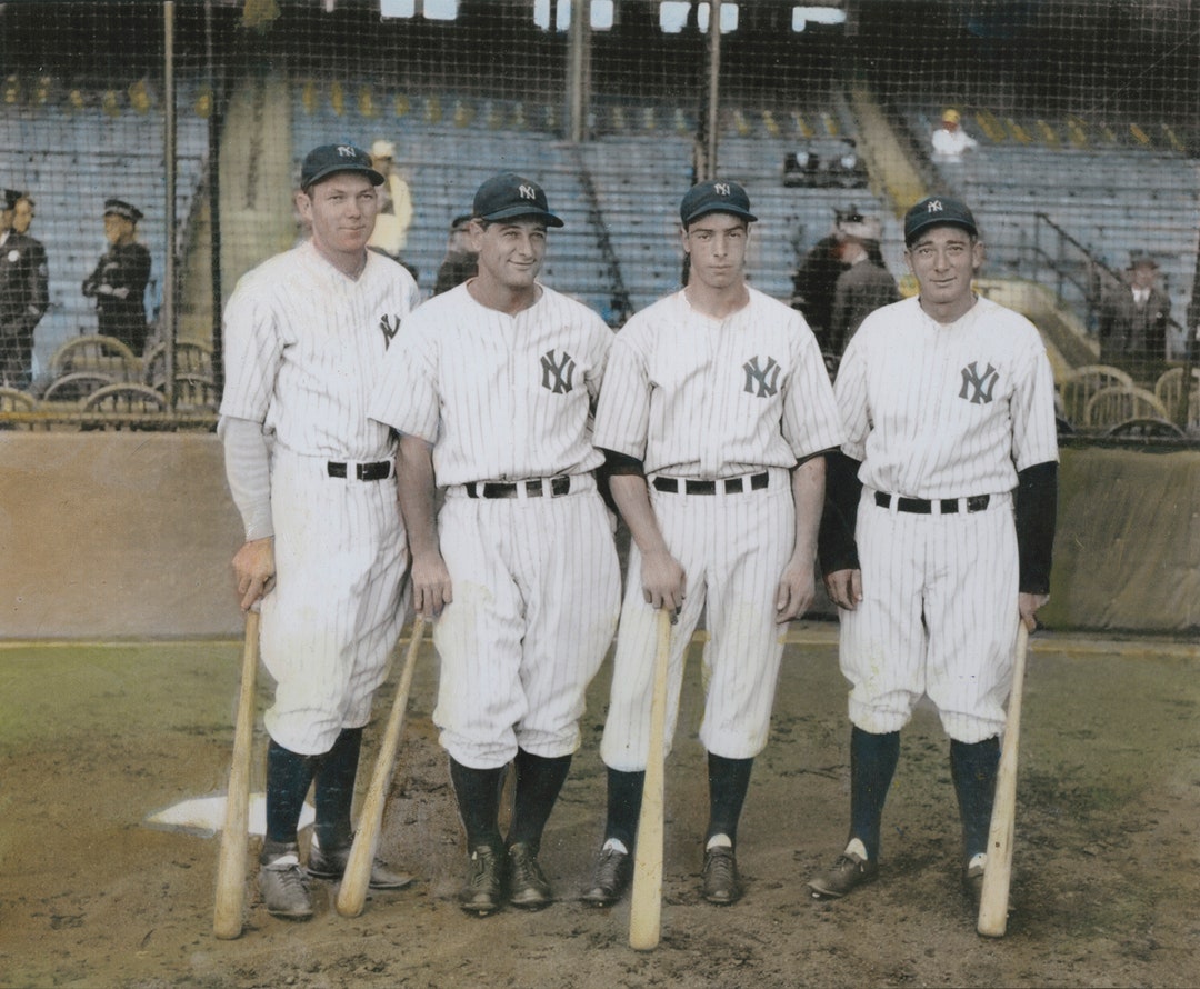 Yankees Murderers Row 1936 Etsy
