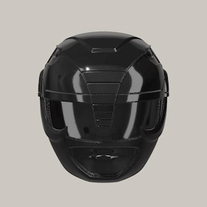 Mighty Morphing Power Rangers - Black Ranger Helmet - 3D Printing Files