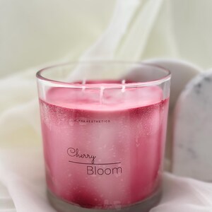 Marble Soy Wax Candle: Handmade Scented Home Decor