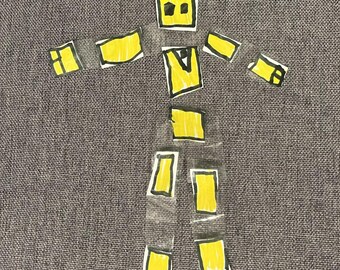 Golden CyverToy Flexie Robot