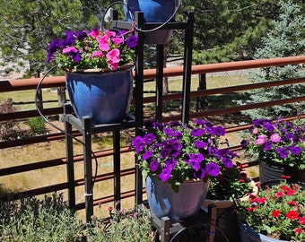 3 Tier Rust Proof Aluminum Metal Indoor Outdoor Plant Stand Kit
