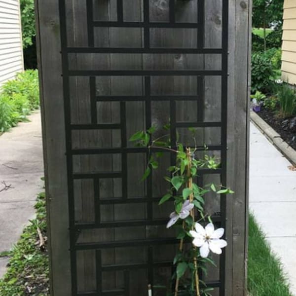 Metal Wall Trellis Etsy