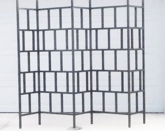 3 Panel and 5 Panel Traditional Pattern Aluminum Metal Garden Trellis Kit