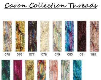 Caron Collection Waterlilies, Wildflowers, Watercolours, Impressions - Colors 075-099 - Variegated Embroidery Threads