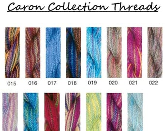 Caron Collection Waterlilies, Wildflowers, Watercolours, Impressions - Colors 015-029 - Variegated Embroidery Threads