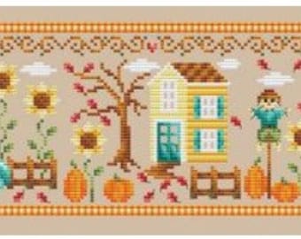 Shannon Christine - Pumpkin Full set of 3 designs - Cross Stitch Pattern