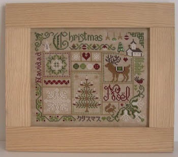 Jardin Prive'-Christmas-New Cross Stitch Pattern