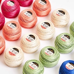 DMC Perle Cotton Size #12 *Choose Color* 131 yard balls