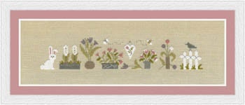Jardin Prive'-Harmonie De Fleurs-New Cross Stitch Pattern