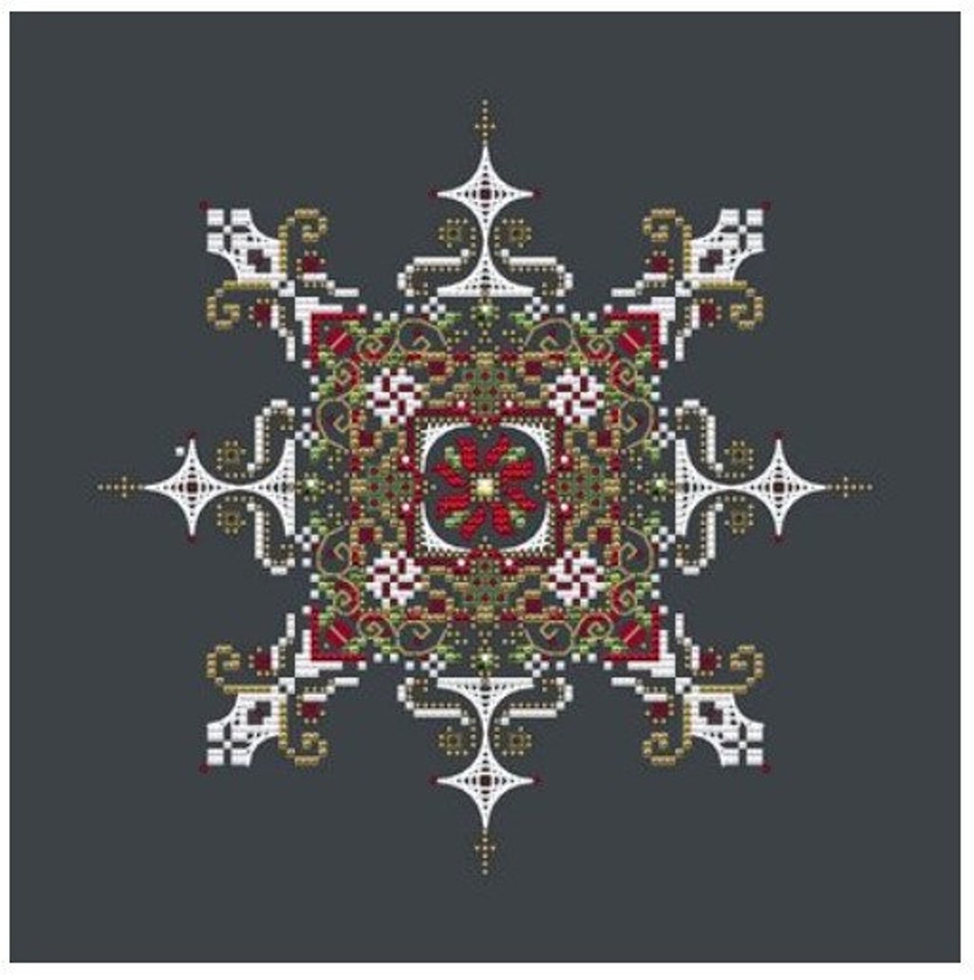 Shannon Christine - Christmas Snowflakes - Cross Stitch Pattern - Etsy