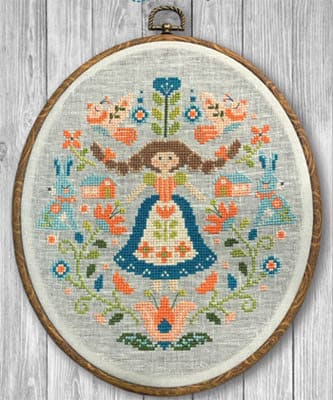 Tiny Modernist-Folk Art Sampler