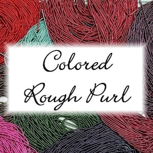 Colored Rough Purl - Benton & Johnson Goldwork - 18" length - Colored No. 6