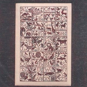 Blue Ribbon Designs - Alphabet Zoo - Pattern