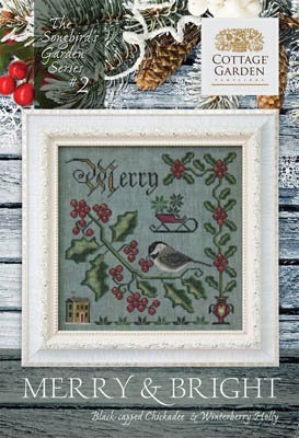 Cottage Garden Samplings-Songbird's Garden 2-Merry & Bright