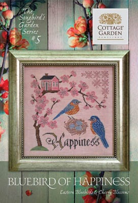 Cottage Garden Samplings-Songbird's Garden 5-Bluebird Of Happiness