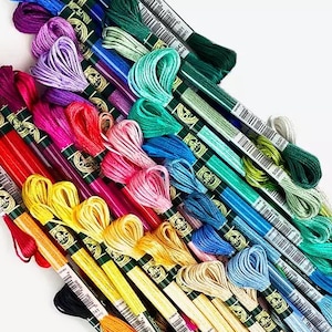 DMC Satin Floss Six Strand *Choose from 60 Colors*