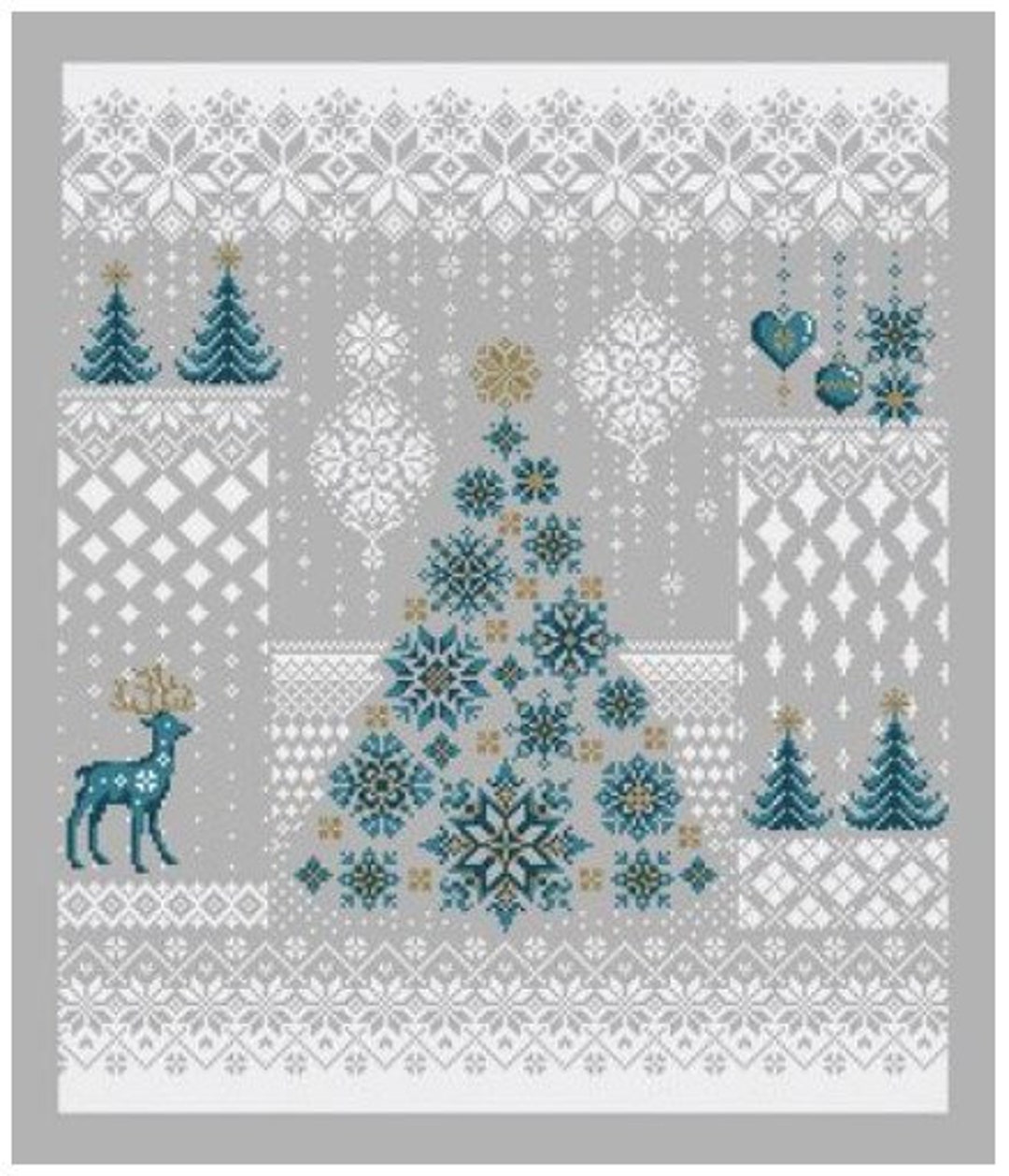 Shannon Christine - Winter Snowfall - Cross Stitch Pattern - Etsy