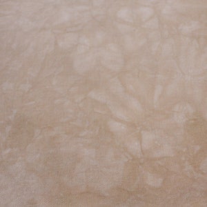 Hand-dyed 14 Ct, 16 Ct, 18 Ct Aida Cloth, CHAMOIS - Garibaldi&#39;s Needle Works - choose count & size/brown/tan