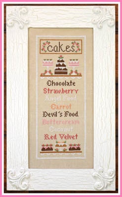 Country Cottage Needleworks-Cake Menu