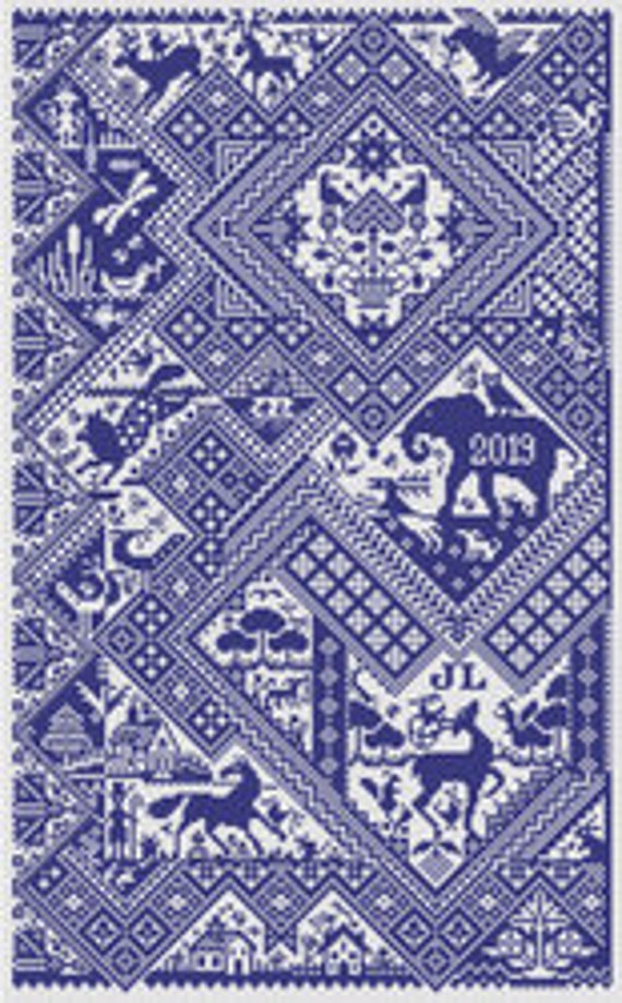 Long Dog Samplers - Sans Soucis - Cross Stitch Pattern - Etsy