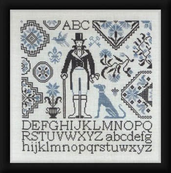 Jardin Prive'-Gentleman Quaker-New Cross Stitch Pattern