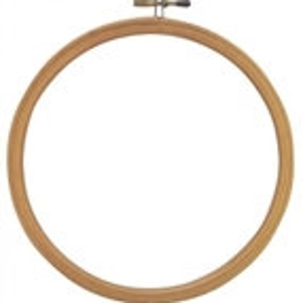Frank A Edmunds 3" to 12" SUPERIOR QUALITY, Rounded Edge Wood Hoops
