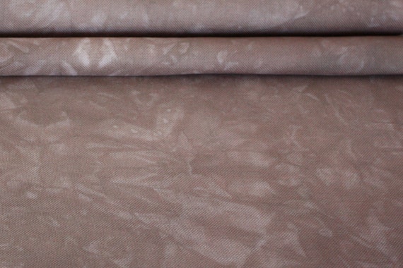 Hand-dyed Aida Cloth-Ecru-11 Count thru 18 Count DMC cross-stitch fabric