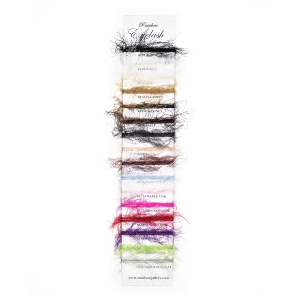 Rainbow Gallery Threads - Rainbow Eyelash - RE01-RE16 **Choose Color**