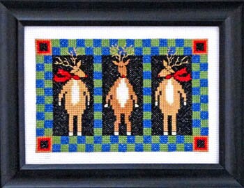 Bobbie G Designs-Three Reindeer