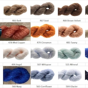 100 % laine mérinos écheveaux Bella Lusso - Choisissez la couleur de 465 à 727
