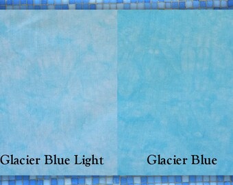 Hand-dyed 28 Count Monaco - Glacier Blue - Garibaldi's Needle Works - Choose Size and Shade