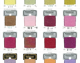 Glissen Gloss Rainbow Blending Thread - Choose your color