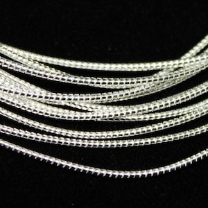 Benton & Johnson Goldwork- SILVER PLATED Lizerine -metal embroidery thread-choose size