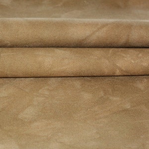 Hand-dyed 14 Ct, 16 Ct, 18 Ct Aida Cloth, BRONZED - Garibaldi's Needle Works - choose count & size/brown/earth