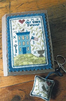 Chessie & Me-Patriotic Stitch Book- Pattern